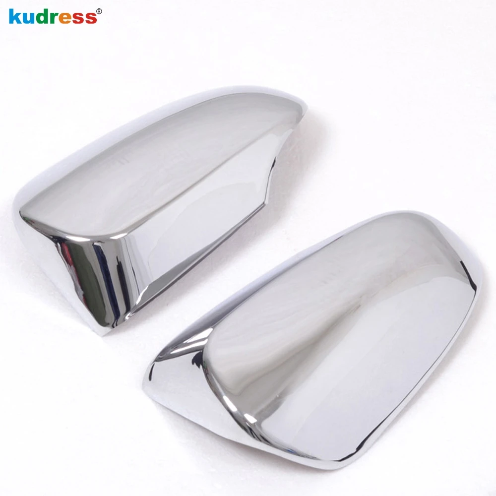 For Toyota Camry 2012 2013 Low Profile Chrome Car Rearview Mirror Cover