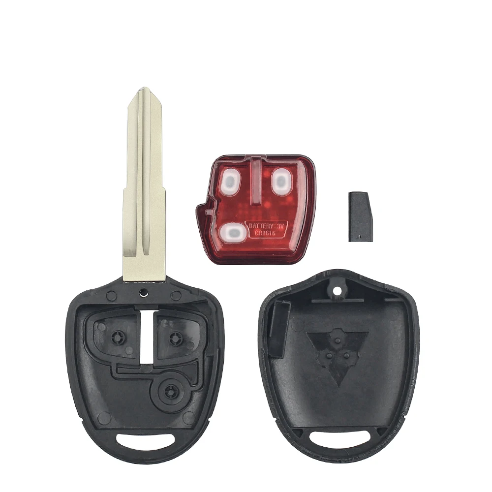 Chiave telecomando per Mitsubishi Outlander Pajero Triton ASX Lancer Shogun MIT8 MIT11 Blade 2 3 Bottoni 433Mhz ID 46 Chip - Hba7c5646c5974c818db143cc3c004d16b