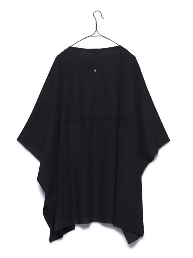 

Men's Short Sleeve T Shirt Summer New Round Collar Solid Color Large Size Super Loose Youth Fashion Trend Half Sleeve T Shirt