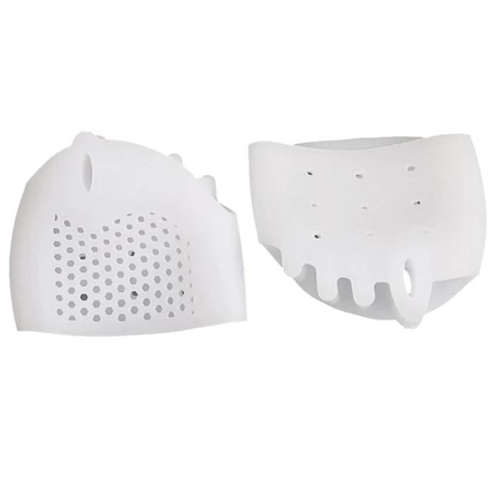 1 Pair Silicone Forefoot Pad Foot Reusable Pain Relief Breathable for Women Men BB55