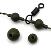 100Pcs Carp Fishing Accessories Shock Beads Rubber Floating Helicopter Chod Beads Rig Bore Shank Bead for Fishing Run Rig Tackle ► Photo 2/6