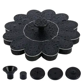 

Solar Powered Fountain Pool Lake Pond Mini Water Fountain Pump Aquarium Bird Bath Floating Water Fountain Pump Garden Decor