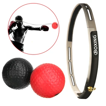 

Boxing Reaction Ball Reflex Speed Punch Ball Training Hand Eye Coordination Improve Reaction Muay Thai Gym Exercise Equipments