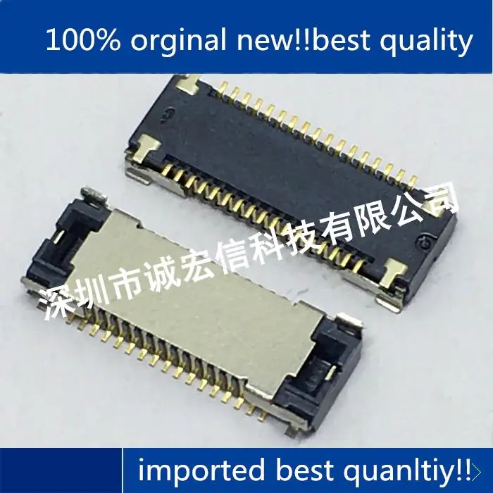 

10 шт., 100% оригинальная новая фотовспышка AXT334164 34P 0,4 мм, разъем для платы