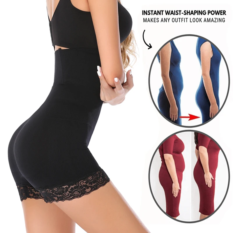 

SHAPE Pelvis Correcting Thigh Slimmer Shapewear Magic Body Shaper Tummy Control Panty Empetua High-Waisted Shaper Pants Corset