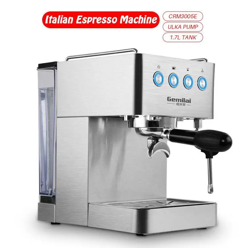 Gemilai CRM3005E professional coffee machine semi automatic household