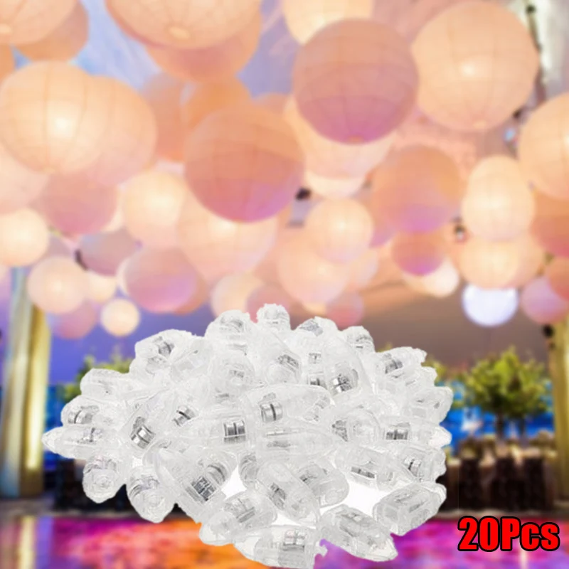 20pcs LED Light Up Balloon Lights Christmas Birthday Party Wedding Decoration