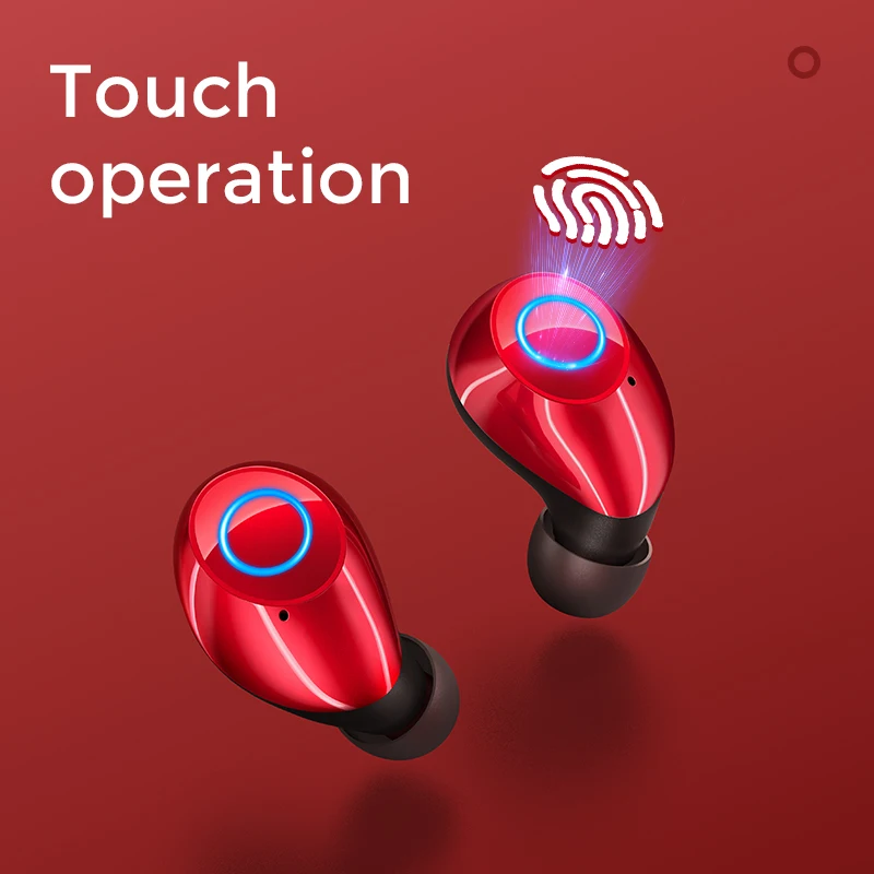 Joyroom TWS Bluetooth V5.0 Headset Sports Wireless Earphones 3D Stereo Earbuds In Ear Dual Microphone With Mic Charging Box