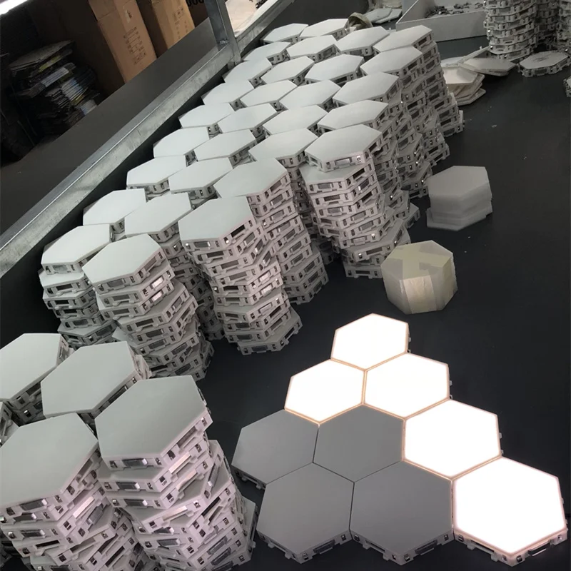  Chirstmas Quantum Lamp Hexagon Lamps Modular Touch Sensitive Lighting LED Night Light Magnetic Hexa - 4000115144936