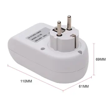 

10A 220V-240V European Standard Timer Switch Socket European German General-Purpose LCD Digital Display Control M19 20 dropship
