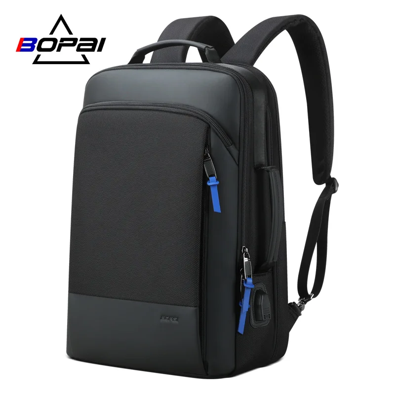 

JIULIN 2019 Men Backpack Expandable Weekend Travel Backpack Men Water Repellent Laptop Backpack Computer Back Pack Male Bagpack