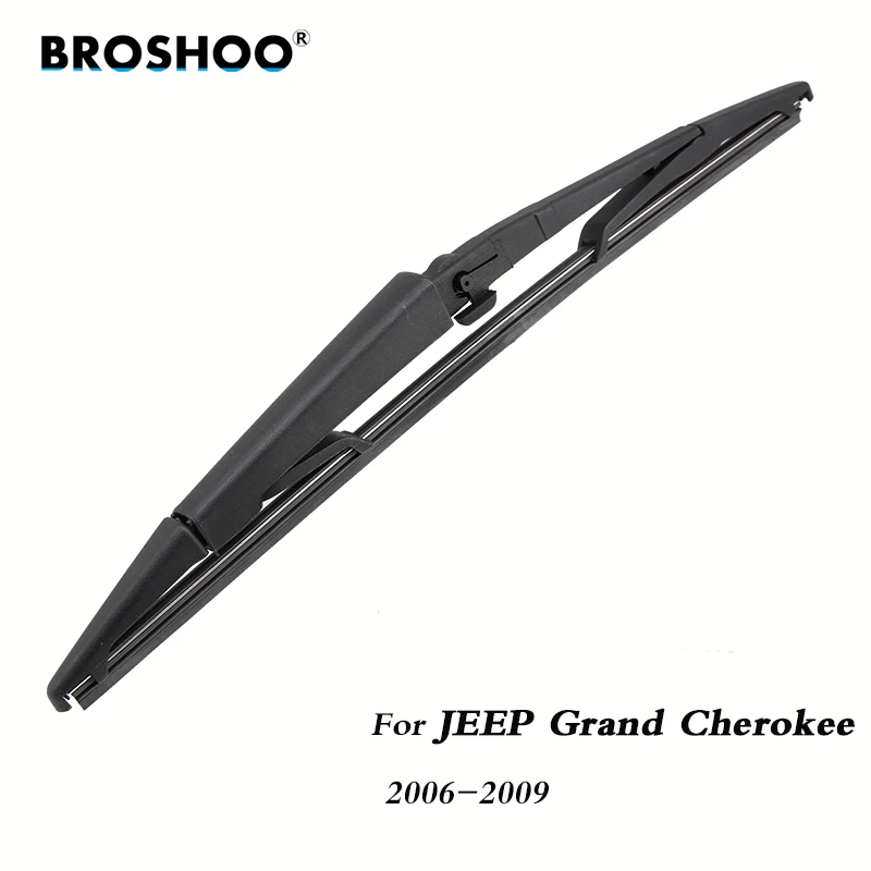 BROSHOO Car Rear Wiper Blades Back Windscreen Wiper Arm For JEEP Grand Cherokee Hatchback (2006