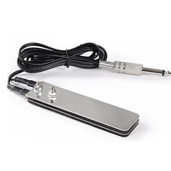 

Stainless Steel Tattoo Foot Pedal Switch 1.5m Extra Long Clip Cord for Tattoo Power Supply Accessories Tattoo Machine