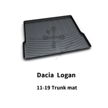 

Dacia Logan Black Heavy Duty Cargo Floor Mat-All Weather Trunk Protection, Durable HD TPO Fit For Dacia Logan 11-19