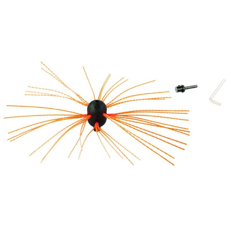 Tanie Aluminiowy komin moc zamiatanie szczotka czyszczenie obrotowy zamiatacz DIY zestaw elastyczny komin szczotka wymiana Cleaner urządzenia do oczyszczania