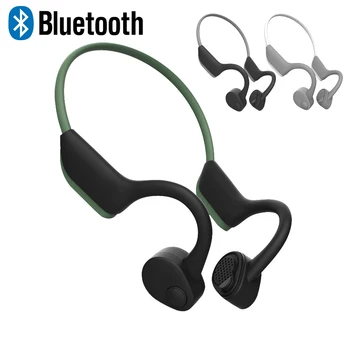 

Bone Conduction Headphones with Bluetooth 5.0 Open-Ear Wireless headsets Waterproof IPX6 bluetooth Sports Gamging Earphones
