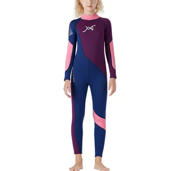 

Kids and Youth Vigor 3mm Neoprene Full Suits Long Sleeve Surfing Swimming Diving Swimsuits Keep Warm Back Zip YA88