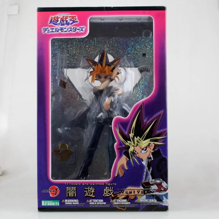 Аниме Peripheral artfx J Yu-gi-oh темная игра Muto Duel Monster Garage Kit украшение в коробке