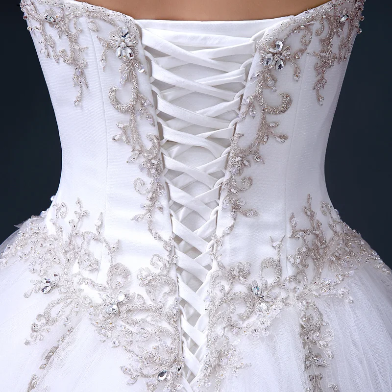 Vestido de noiva, Сексуальное Милое винтажное Свадебное бальное платье с кристаллами и бисером, платье для матери невесты