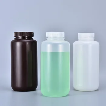 

Wide mouth 1000ML Empty round bottle Food Grade Plastic container for Food,Lotion,Powder Leakproof PP bottles 2PCS/lot