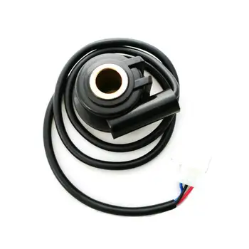 

AUniversal 12V Black Digital Motorcycle Odometer Sensor Wire Durable Motorcycle Speed Meter Cable Box Accessory