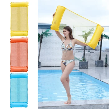 

Multi-Purpose Pool Water Hammock Inflatable Swimming Pool Floating Lounger Chair Easy Carrying Swimming Durable Parts