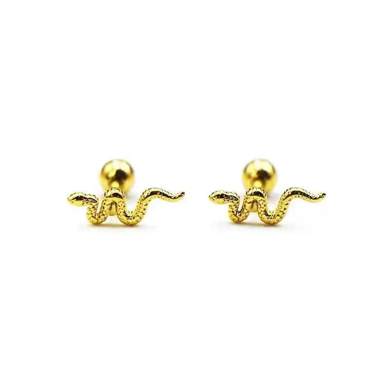 1Pc 100% Surgical Steel Barbell Studs Helix Tragus Rook Piercing Crystal Stars Conch flat back cartilage earring Jewelry Stud - Image 3