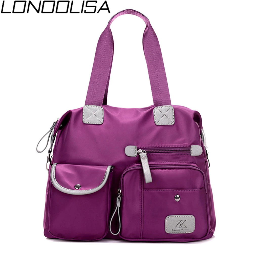 

Fashion Women Handbag High Quality Nylon Crossbody Bags For Women 2019 Casual Large Capacity Waterproof Travel Ladies Hand Bags