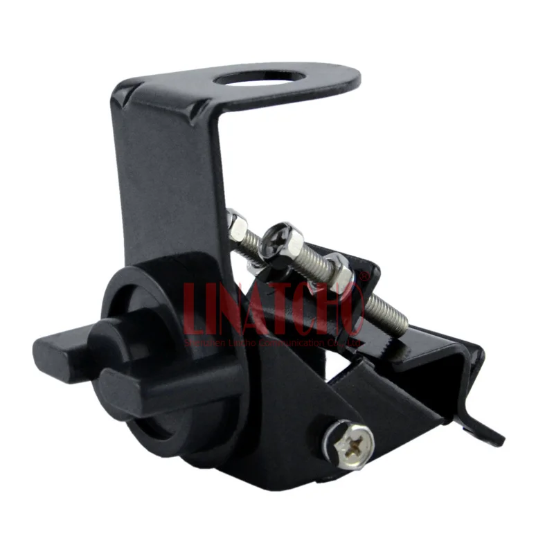RB56 Black Car Vehicle Mobile Radio Antenna Gutter Clip Mount Bracket for SO239 Connector