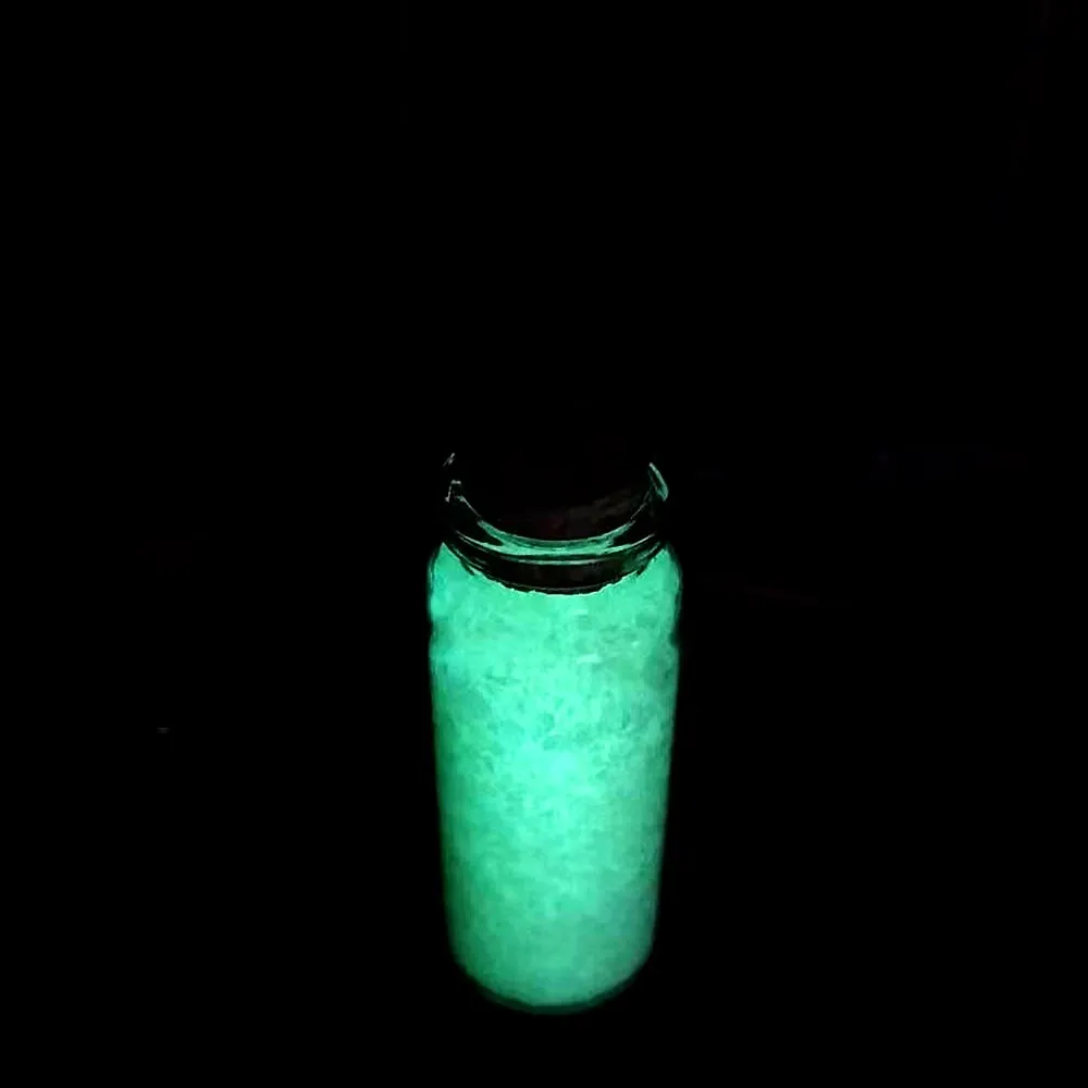 Glow In Dark Luminous Sand Stones Garden Park Road Pebbles Ornaments For Party Aquariums Fish Tank Decoration Stone Ornaments