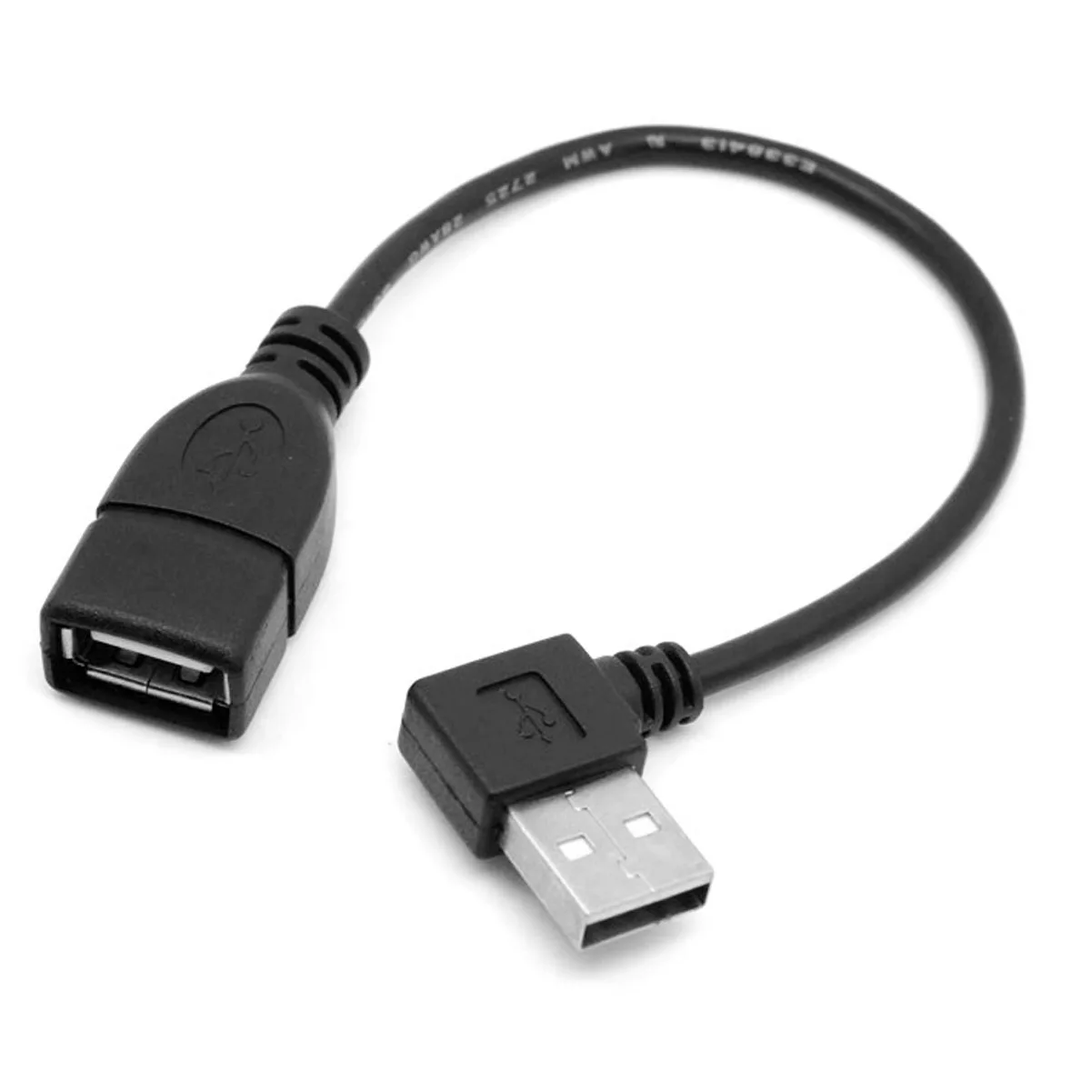 

Jimier USB Cable USB Adapter USB Adapter Cable USB 2.0 A type Cable Male to Female Right Angled USB Cable 0.1m 0.2m 0.4m