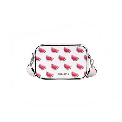Сумка с фруктовым авокадо, маленькая сумка на плечо в форме коробки, розовая Клубничная сумка через плечо, сумка-арбуз, сумка-мессенджер, bolsa feminina - Цвет: A