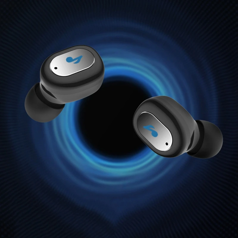 AABB-X21S Bluetooth гарнитура стерео двойной пропуск беспроводной Bluetooth 5,0 слайд TWS спортивные наушники с зарядным устройством