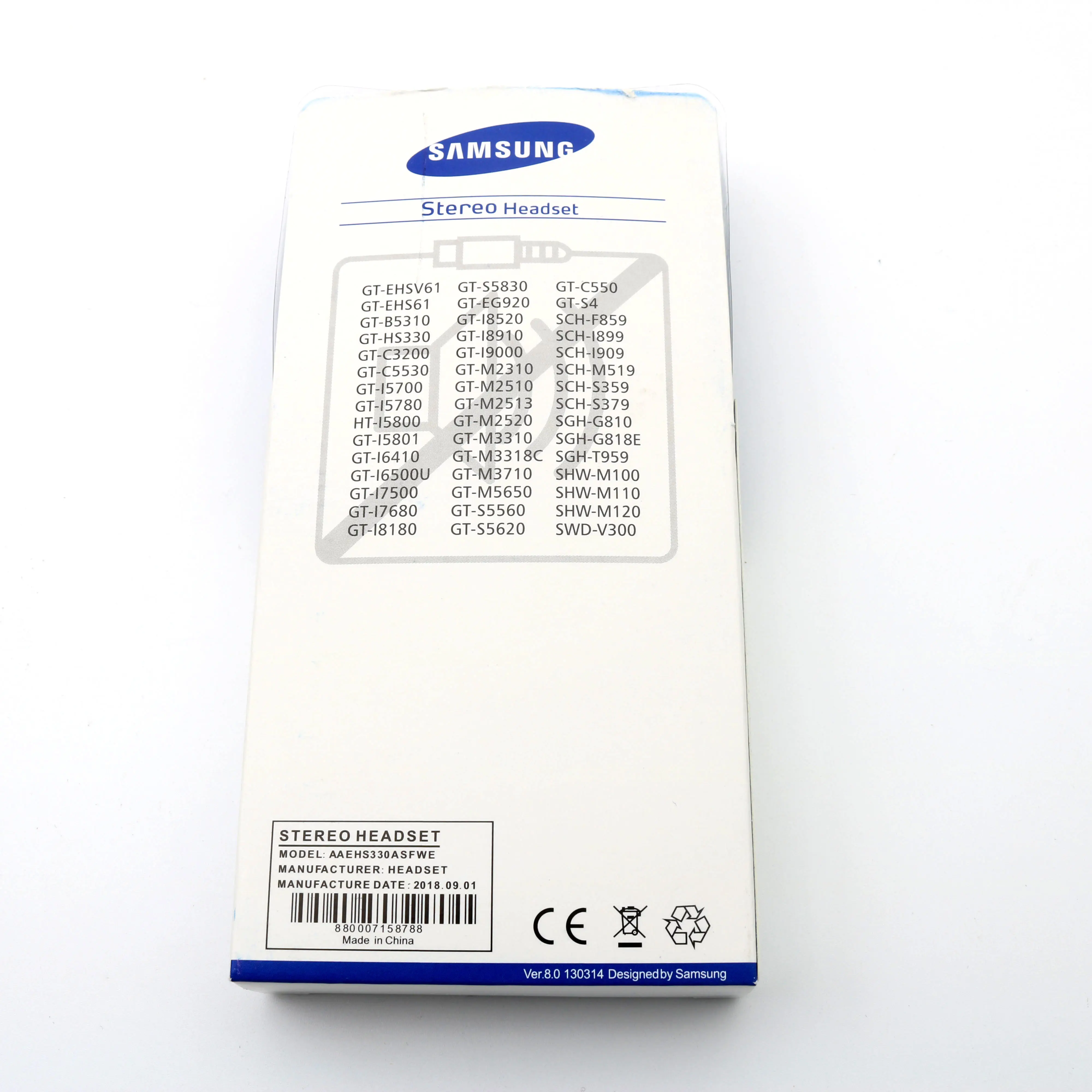 Samsung наушники EHS61 проводные с микрофоном для samsung S5830 S7562 для xiaomi наушники для HUAWEI смартфон наушники