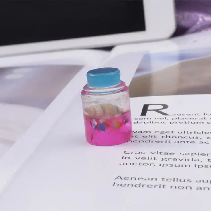 Заколки для волос wish bottle подвески, ожерелья очень симпатичный брелок подвески, ожерелья для украшения ювелирных изделий - Окраска металла: no hook