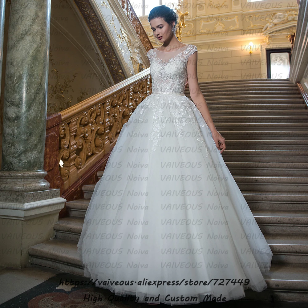 Vestido Novia кружевное на заказ простое свадебное платье рукава платье невесты из тюля сексуальное свадебное платье в стиле бохо Robe de Mariee