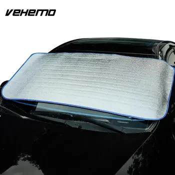 

Vehemo 205 X 70cm Front Windshield Car Windscreen Cover Visor Windshield Cover Thickened Windshield Sun Cover Winter Auto