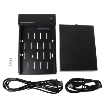 

USB 3.0 to 2.5" 3.5" SATA Hard Drive Disk External Enclosure SSD HDD Disk Portable Caddy Case Box Adapter
