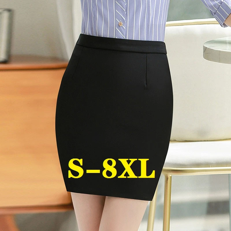 Mini Jupe Moulante Pour Femmes Noire Taille Haute Bureau Grande Taille Livraison Gratuite Aliexpress