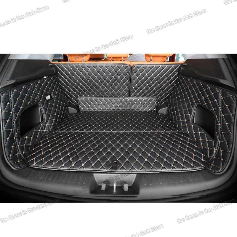 

Leather Car Trunk Mat Cargo Liner for Chery Tiggo 7 2016 2017 2018 2019 Boot cover Carpet Accessories Auto rear seat t15 dr f35