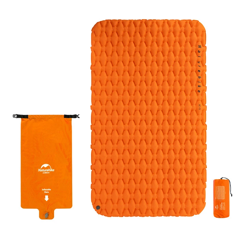 

Ultra Lght Double Inflatable Cushion Outdoor Tent Sleeping Pad Camping Mat