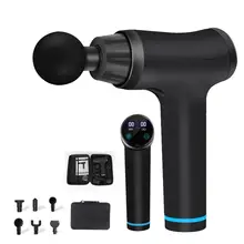  9800RPM Massage Gun Deep Percussion Massager Muscle Vibrating Relaxing Ultra Massage Equipment Percussion Massager Deep Muscle 