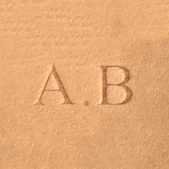 

Hot stamping. Customization. Letter abbreviation. You need to buy goods in this store to stamp