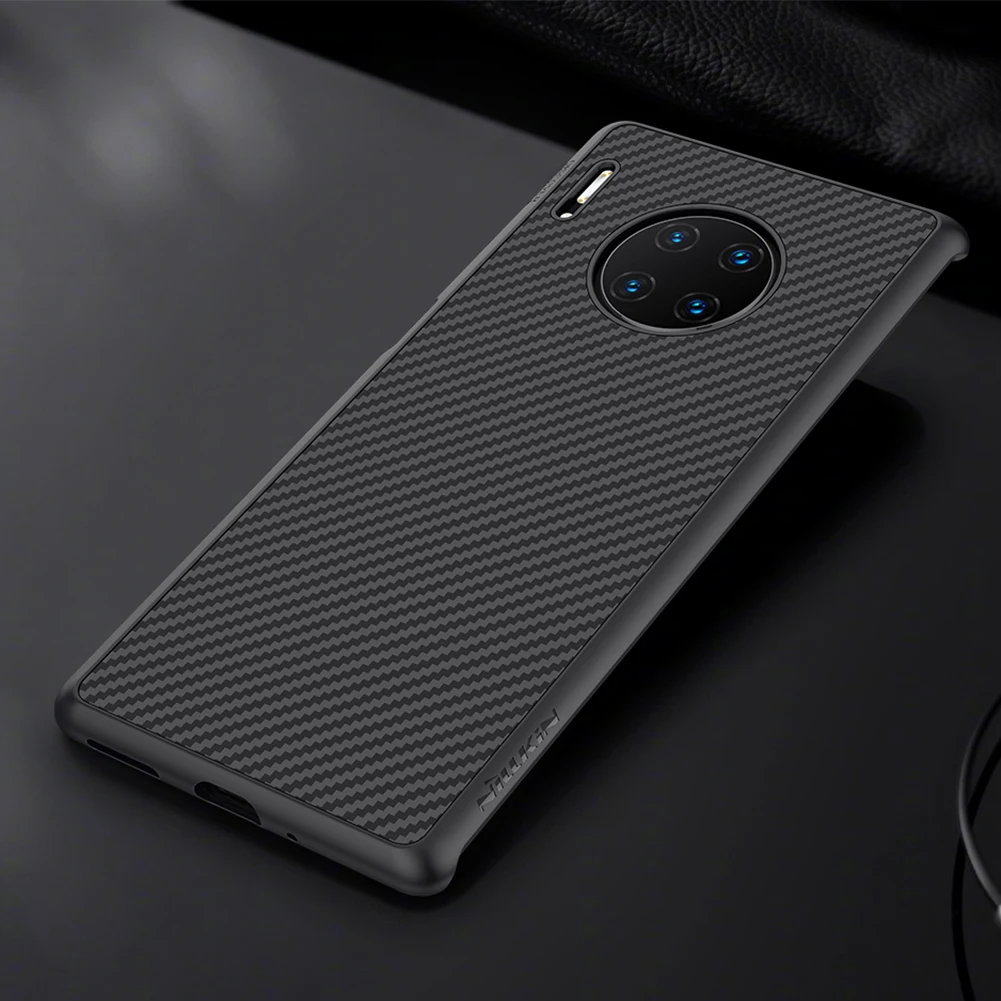 Для huawei mate 30 Pro Ультратонкий чехол Nillkin из синтетического волокна и углеродного пластика задняя крышка для телефона чехол для huawei mate 30