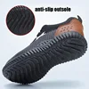 Safety Work Shoes  Men Steel Toe Cap Anti-smashing Working Boots Breathable Outdoor Construction Mesh Sport Shoes Plus Size ► Photo 3/6