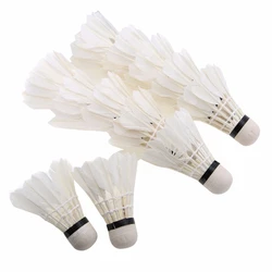 12PCS Badminton Shuttlecocks Stable Durable Portable Sports Training Badminton For Indoor Outdoor Game