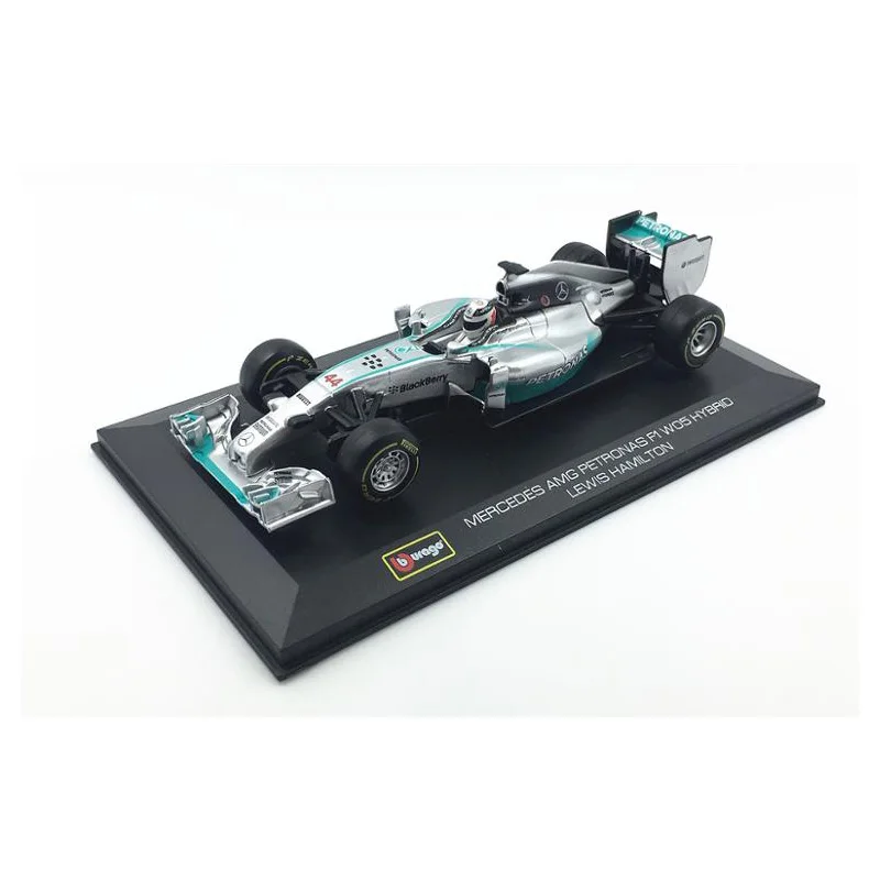 Bburago 1/32 1:32 Petronas W05 Hamilton No44 F1 формула 1 гоночный автомобиль литой Дисплей Модель