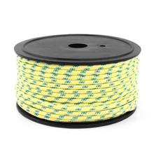 10 м 20 м 50 м 5 мм Открытый светоотражающий Guyline палатка веревка Кемпинг шнур Паракорд многоцветный Кемпинг шнур