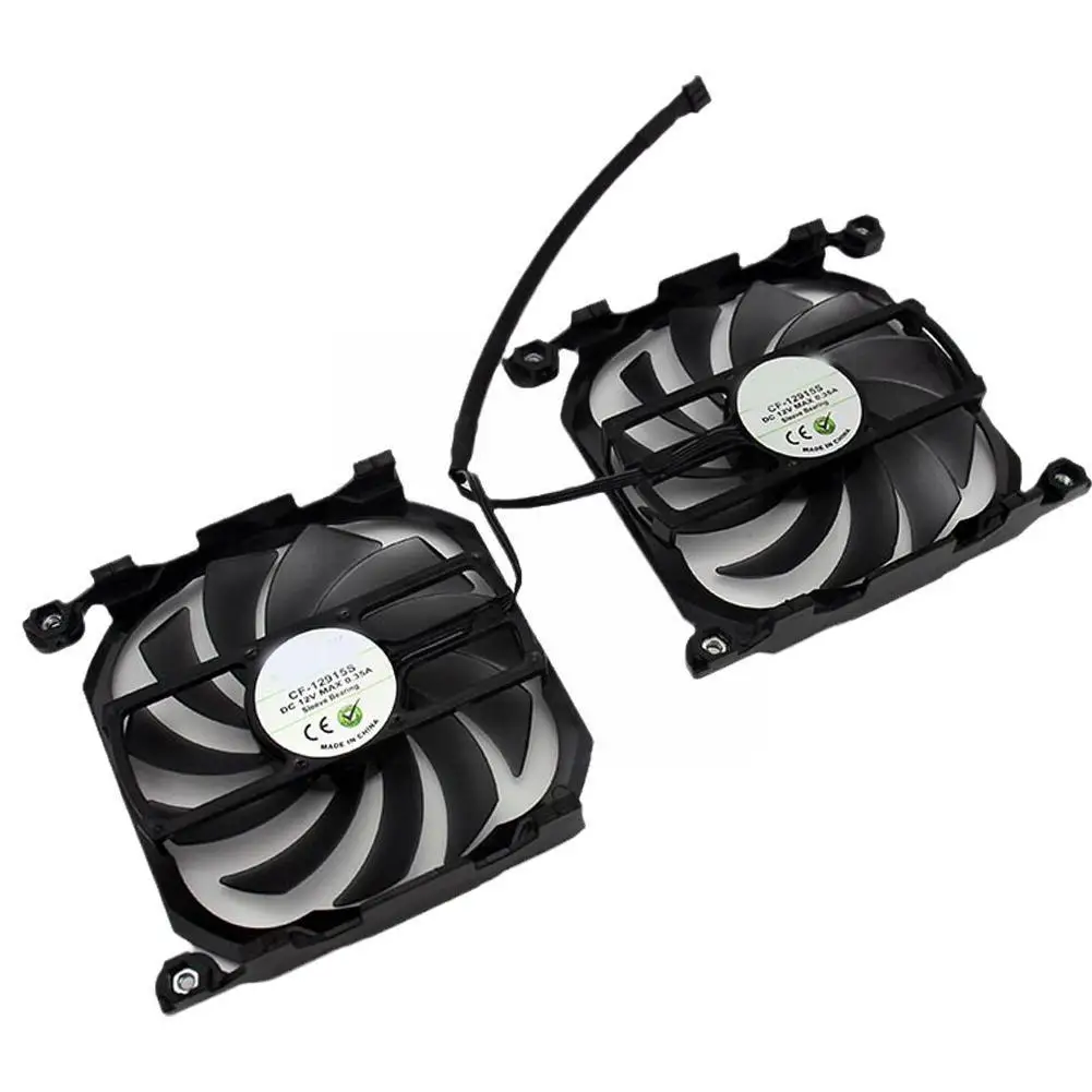 

Cf-12915s 4-pin Header Graphics Card Cooling Fan For For INNO3D GeForce GTX 1070 1080 Ti Twin X2 graphics card