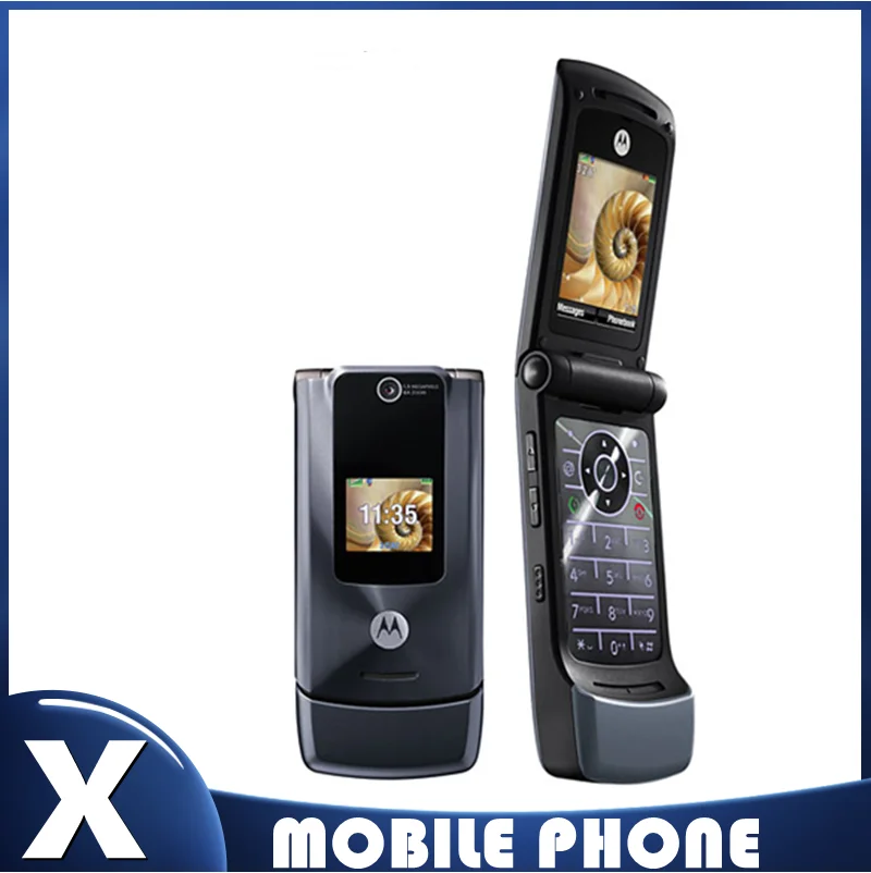 Motorola W510 Восстановленный Оригинальный разблокированный 1 9 дюймов 3 МП игры Java